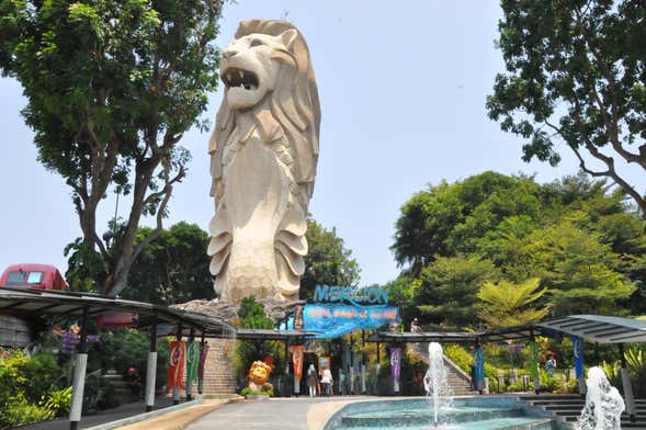Excursão à Ilha Sentosa por conta própria