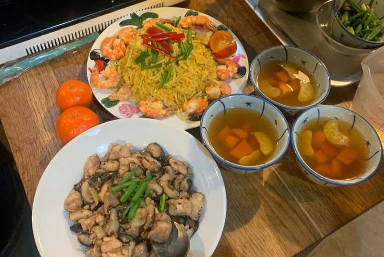 Desfrutaremos de um delicioso banquete
