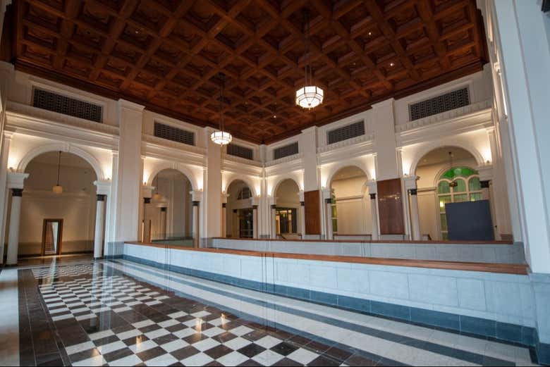 Corredores do museu