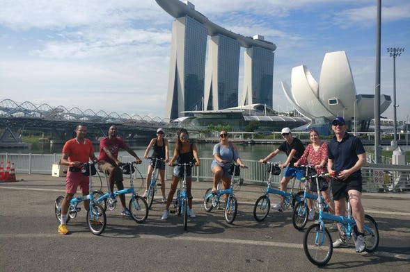 Tour de bicicleta por Singapura