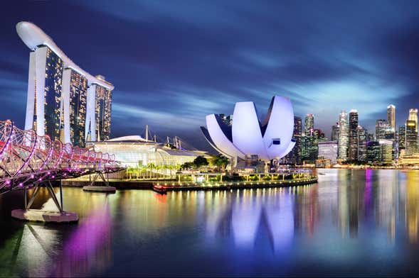 Visita guiada por Marina Bay